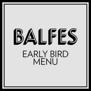 Icon representing the Early Bird Menu at Balfes Restaurant